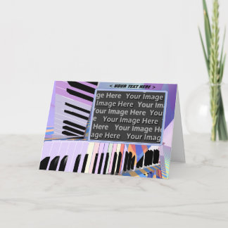 Keyed (photo frame) card