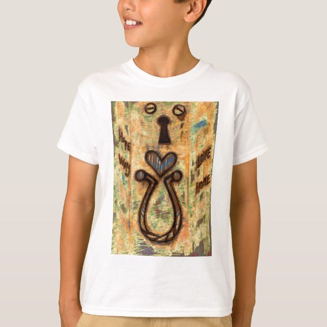 Keyhole & Heart T-Shirt (Front)