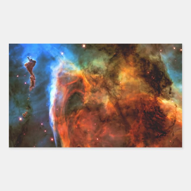 Keyhole Nebula and Digitus Impudicus Sticker (Front)