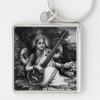 Keyring-Saraswati Keychain