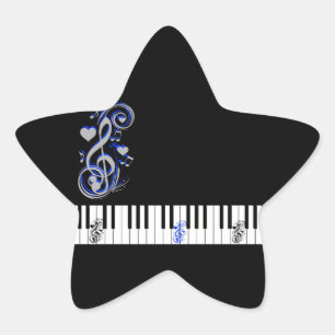 Key's Lof Love_ Star Sticker