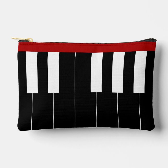 Keys on One Side, Reversed Keys on One Side  Accessory Pouch (Front)