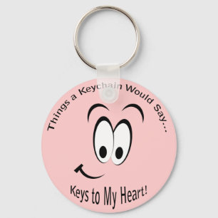 Keys to My Heart Lt Keychain