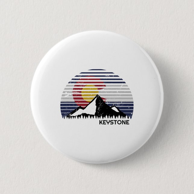 Keystone  2 inch round button (Front)