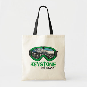 Keystone Colorado boule de neige verte sac réutili