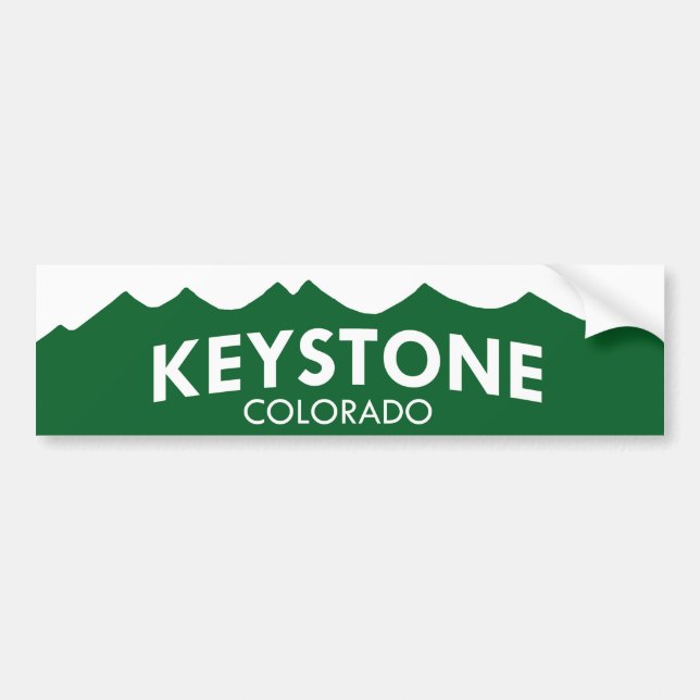 Keystone Colorado Bumper Sticker (Front)