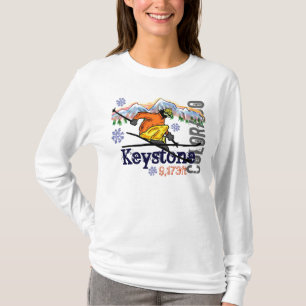 Keystone Colorado elevation ski hoodie T-Shirt