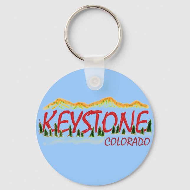 Keystone Colorado keychain (Front)