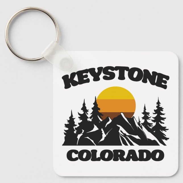 Keystone,Colorado Keychain (Front)