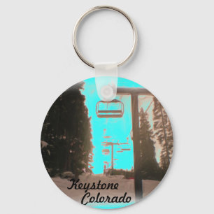 Keystone Colorado lift keychain