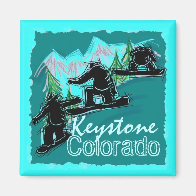 Keystone Colorado magnet (Front)