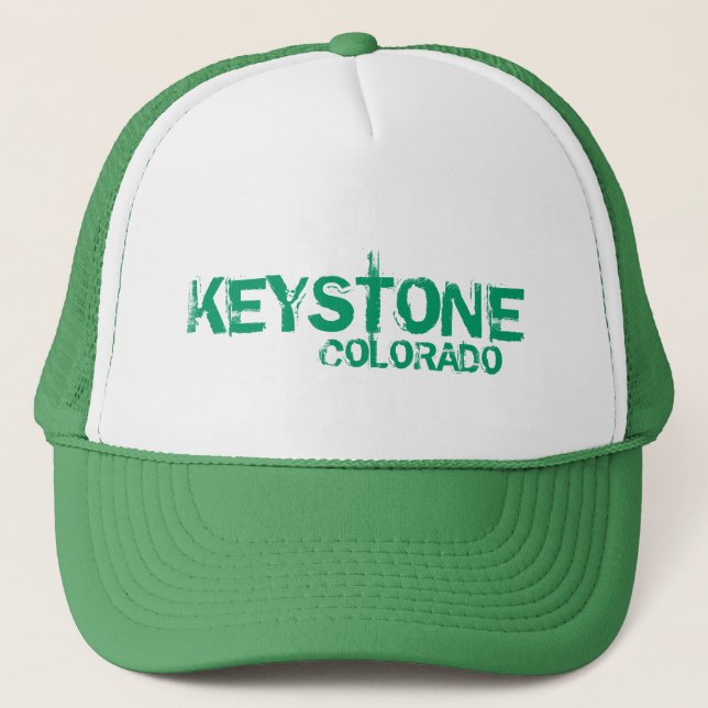 Keystone Colorado simple green hat (Front)
