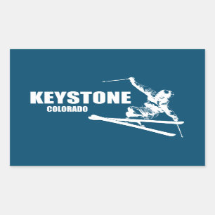 Keystone Colorado Skier Sticker