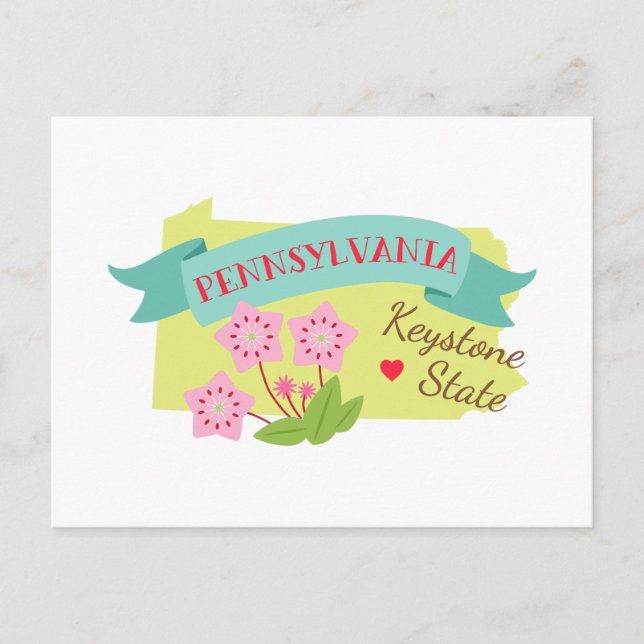 Keystone State Postcard (Front)