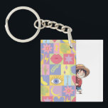 Keytag  keychain<br><div class="desc">Add a stylish touch to your everyday essentials with this colorful acrylic keychain featuring a vibrant aesthetic pattern design. This eye-catching keychain is perfect for keeping your keys organized while showing off your unique style. Made from durable acrylic material, it is lightweight yet sturdy enough for daily use. The high-quality...</div>