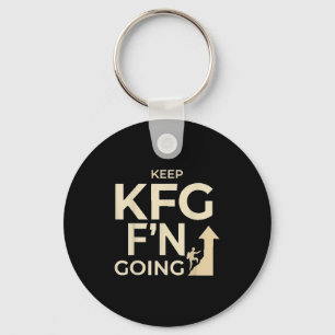 Kfg Keep F'n Going Military Style Keychain