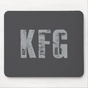 Kfg Keep F'n Going Military Style Mouse Pad