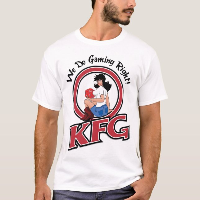 KFG Nose Art T-Shirt (Light) (Front)