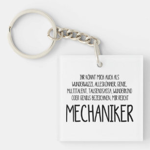 KFZ Mechaniker – ein Alleskönner,Genie,Multitalent Keychain