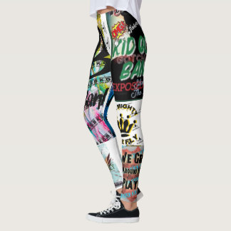KGB We Grind Around Here She Fly Leggings