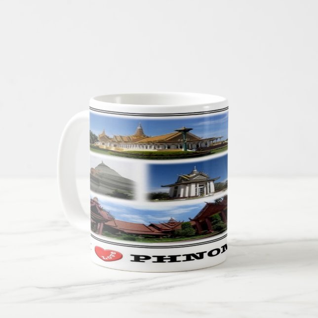 KH Cambodia - Phnom Penh - Coffee Mug (Front Left)