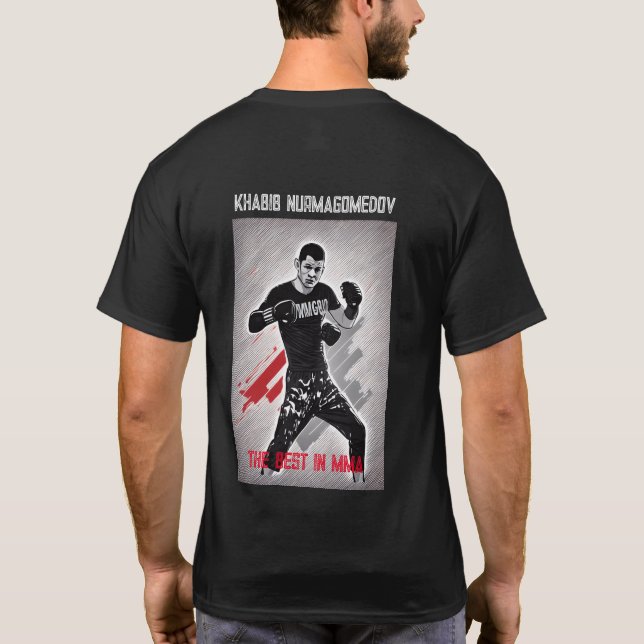 khabib nurmagomedov T-Shirt (Back)