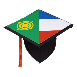 Khakassia Flag Graduation Cap Topper
