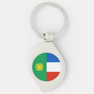 Khakassia Flag Keychain