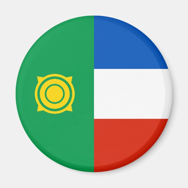 Khakassia Flag Magnet (Front)