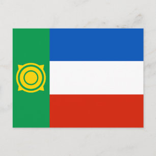Khakassia Flag Postcard