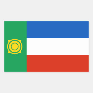 Khakassia Flag Sticker