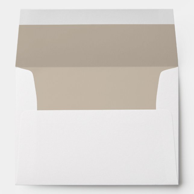 Khaki A7 Envelopes (Back (Bottom))