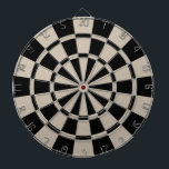 Khaki And Black Dartboard<br><div class="desc">Khaki And Black Dart Board</div>