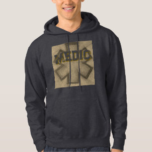Khaki Men's Medic  Hoodie