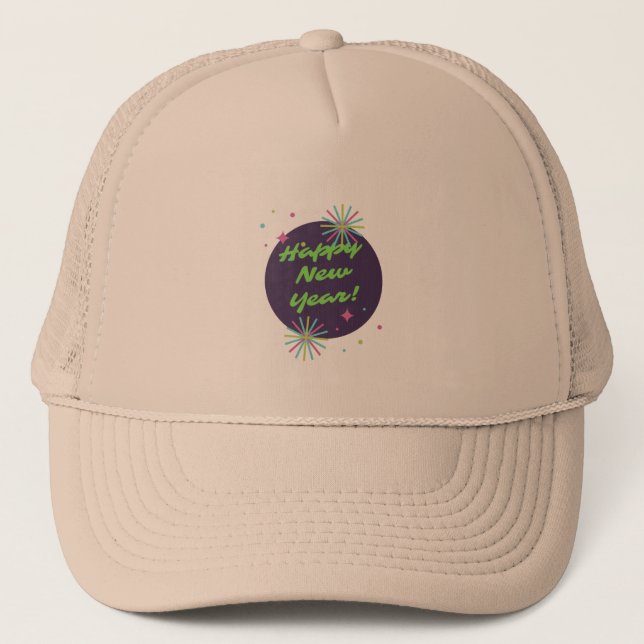 Khaki New Years Hat (Front)