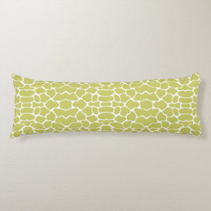 Khaki Safari Giraffe Body Pillow