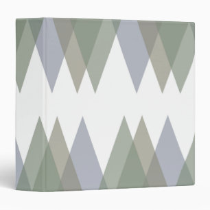 Khaki triangles binder