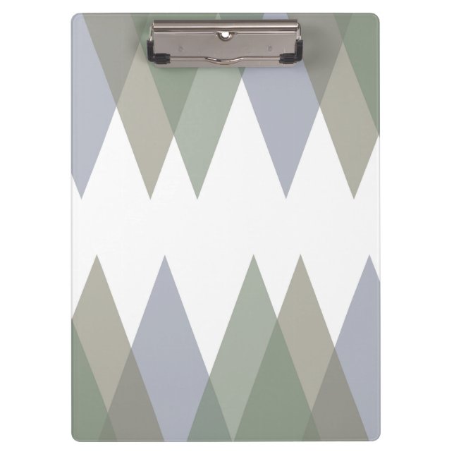 Khaki triangles clipboard (Front)