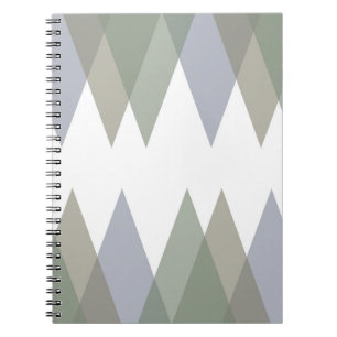 Khaki triangles notebook