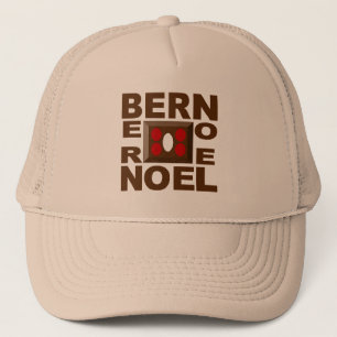 Khaki Trucker Hat BERN NOEL Design
