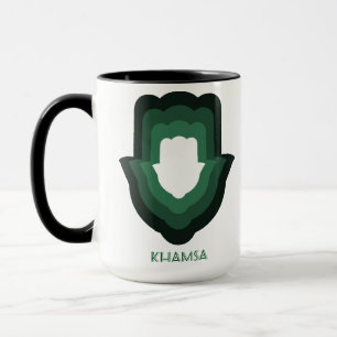 Khamsa Green Mug