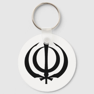 Khanda-B Keychain