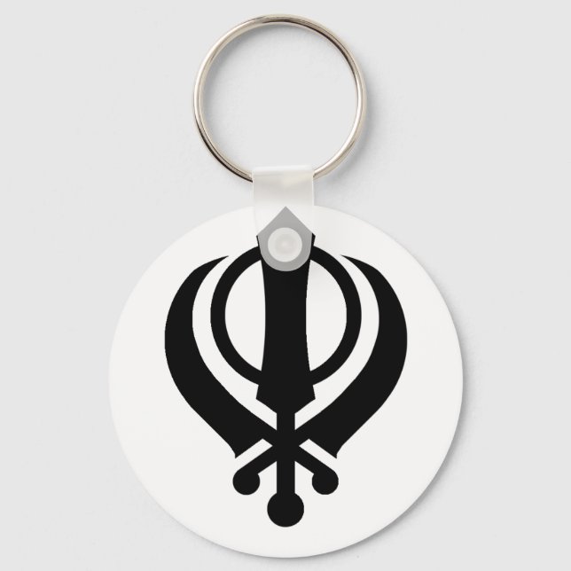 khanda Series Keychain (Front)