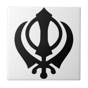 Khanda Sikh Symbol Tile