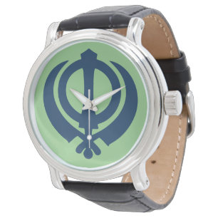 Khanda symbol (Sikh) Watch