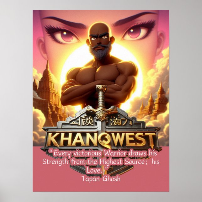 Khanqwest - Son affiche d'amour (Devant)