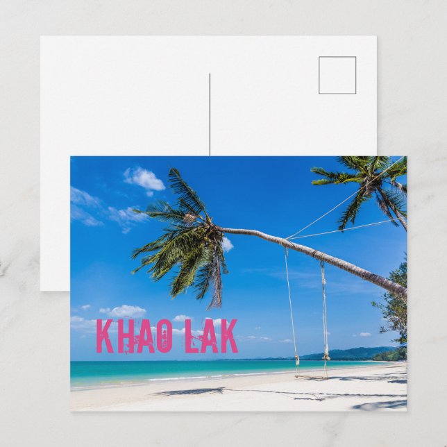 Khao Lak Phang-Nga Thailand Beach Panorama Holiday (Front/Back)