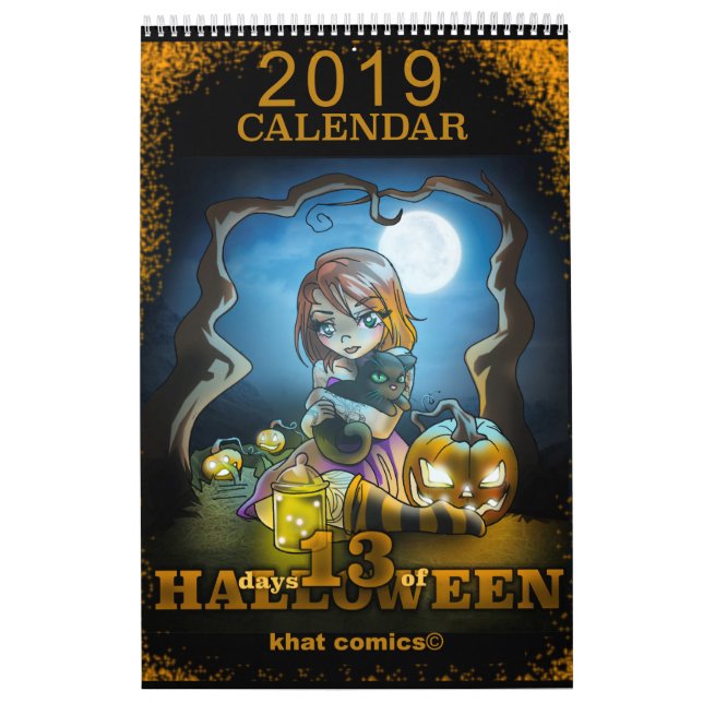 Khat Comics 13 Days of Halloween Calendar (Cover)