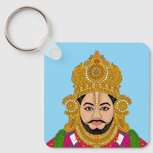 Khatoo Shyam Keychain (Front)