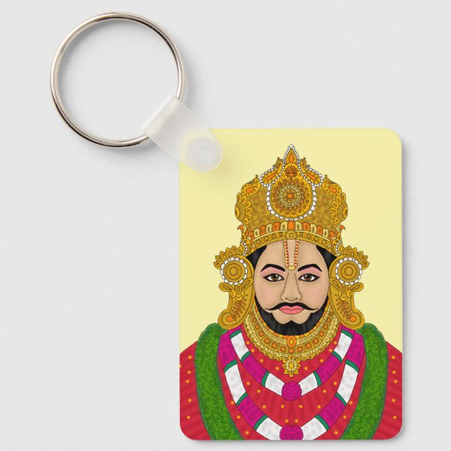 Khatoo Shyam Keychain (Front)